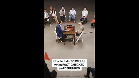Charlie Kirk CRUMBLES when FACT CHECKED and DEBUNKED