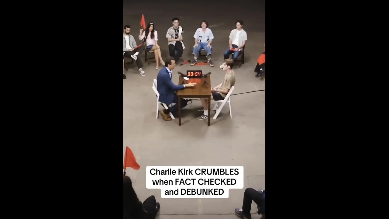 Charlie Kirk CRUMBLES when FACT CHECKED and DEBUNKED