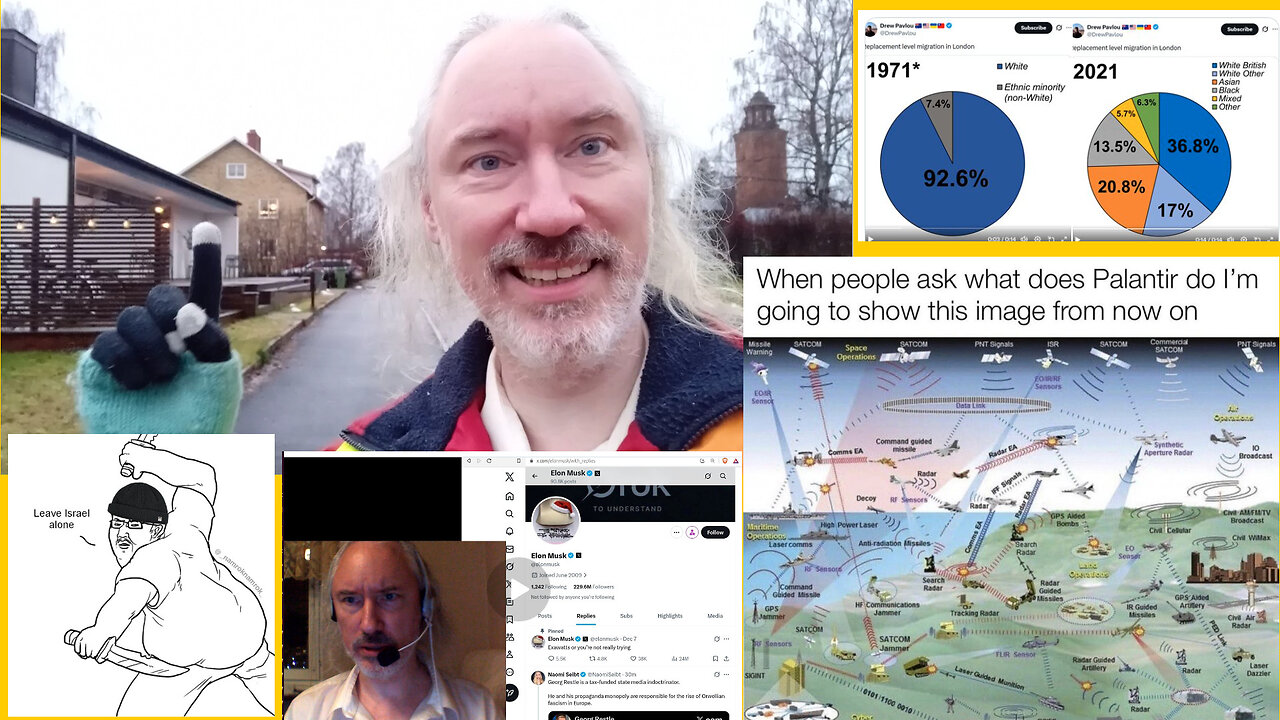 Rikedom. Rumble-Substack-fel. Sionism stoppas i S Korea. Epstein CBS News. USA-kultur💩. Ihlan Omar