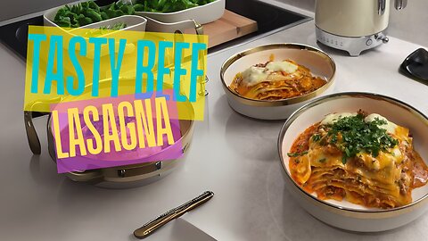 Beef Lasagna 🍅🧀