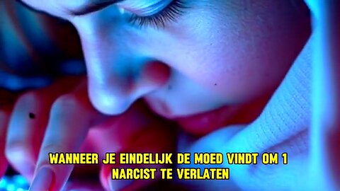 Wanneer je eindelijk de moed vindt om 1 narcist te verlaten.