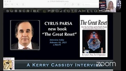 CYRUS PARSA: NEW BOOK: THE GREAT RESET 2020