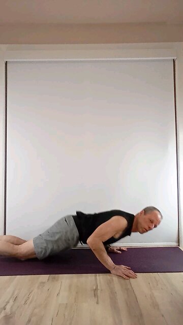Intense shoulder stretch
