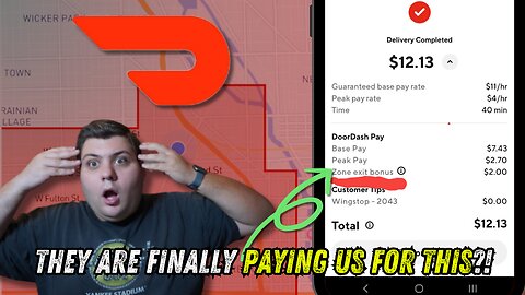 Zone Exit Bonus Pay on Doordash - EVERYTHING You MUST Know!!