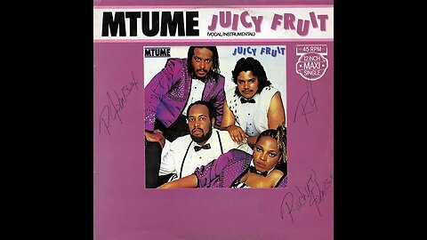 Mtume ( Juicy Fruit ) Music Video 1983