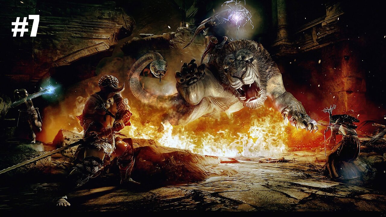 Escorting Selene to the healing spring / Dragon's Dogma / Part 7