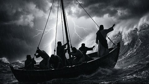 Mateo 8: Jesús calma la tempestad | audiolibro