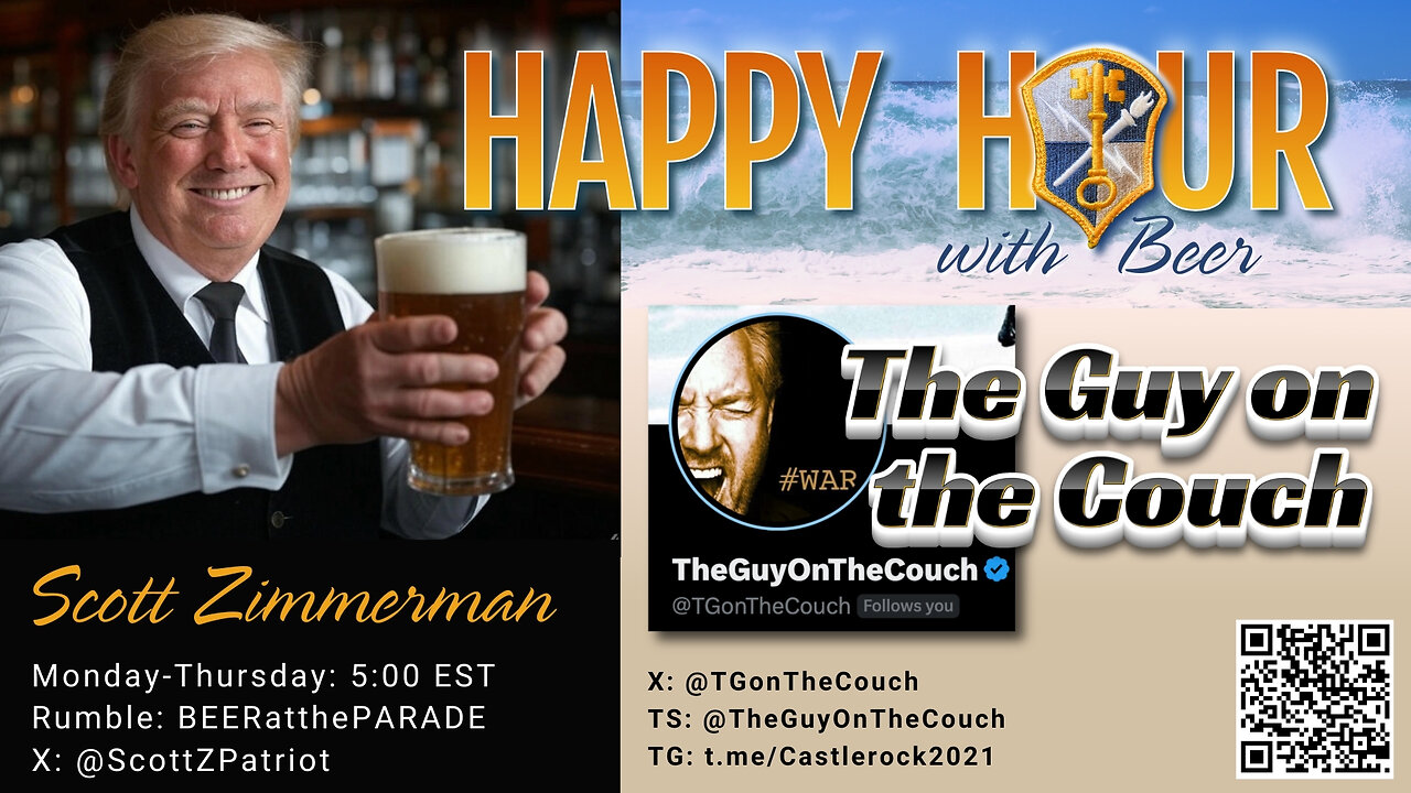 HAPPY HQUR with Beer: "The Guy on the Couch"