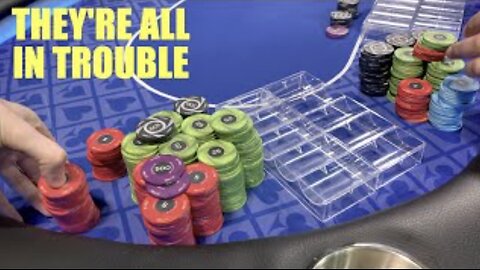 CRUSHING w/ACE-KING!! Out To Get EVERY DOLLAR At The Table!! High Stakes Revenge!! Poker Vlog Ep 210