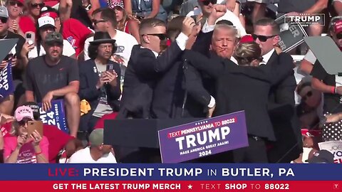 Assassination Attempt on Donald Trump at His Rally in Pennsylvania