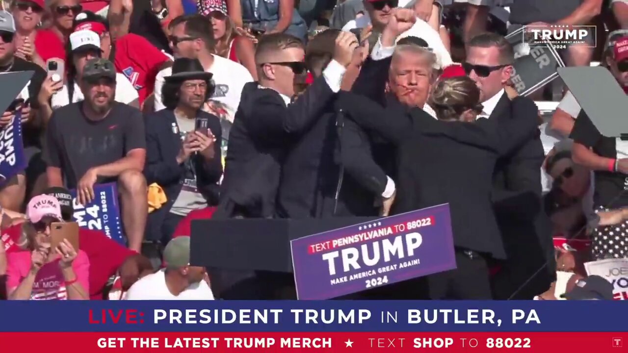 Assassination Attempt on Donald Trump at His Rally in Pennsylvania