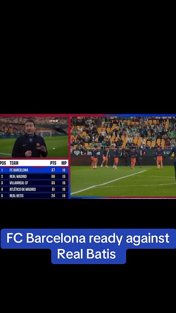 FC Barcelona ready against Real Batis for #laliga #fcbarcelona #football #trending #españa #viral