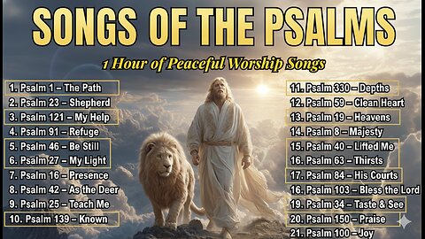 1 Hour of Psalms in Song: Peaceful Bible Worship for Rest & Prayer