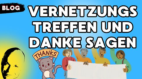 Vernetzungstreffen und Danke sagen