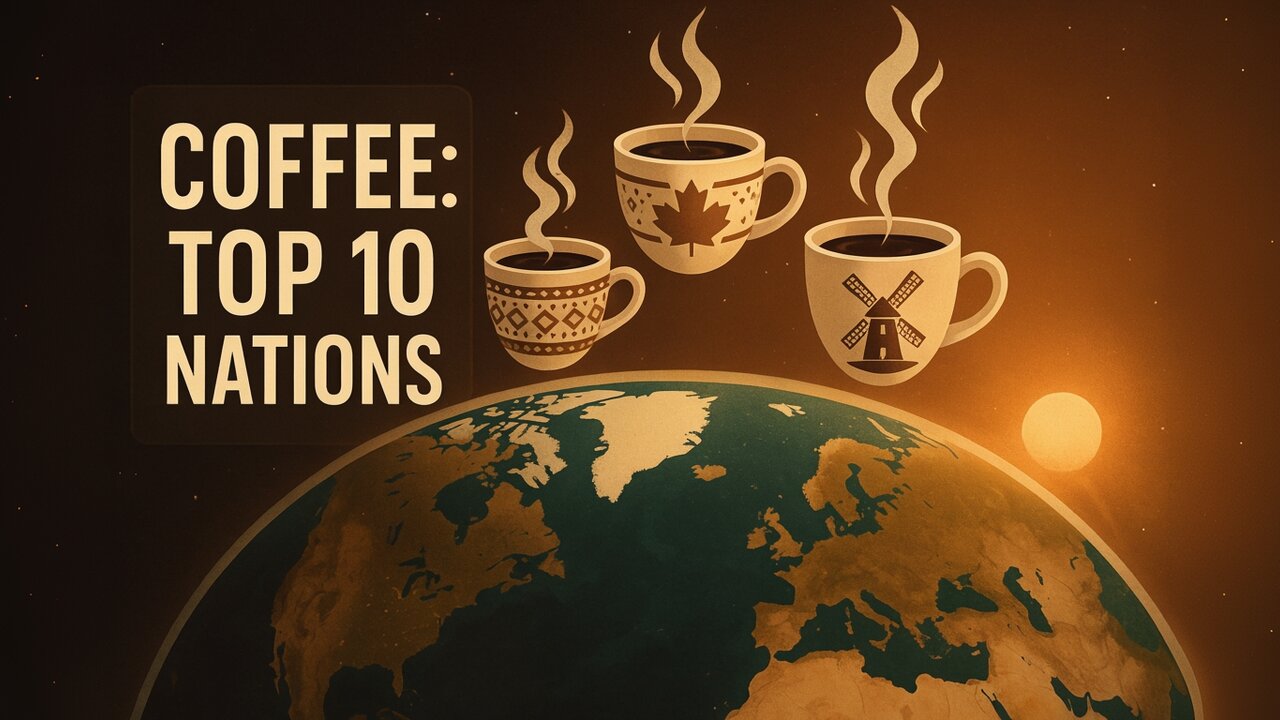 The top 10 coffee-consuming countries around the globe