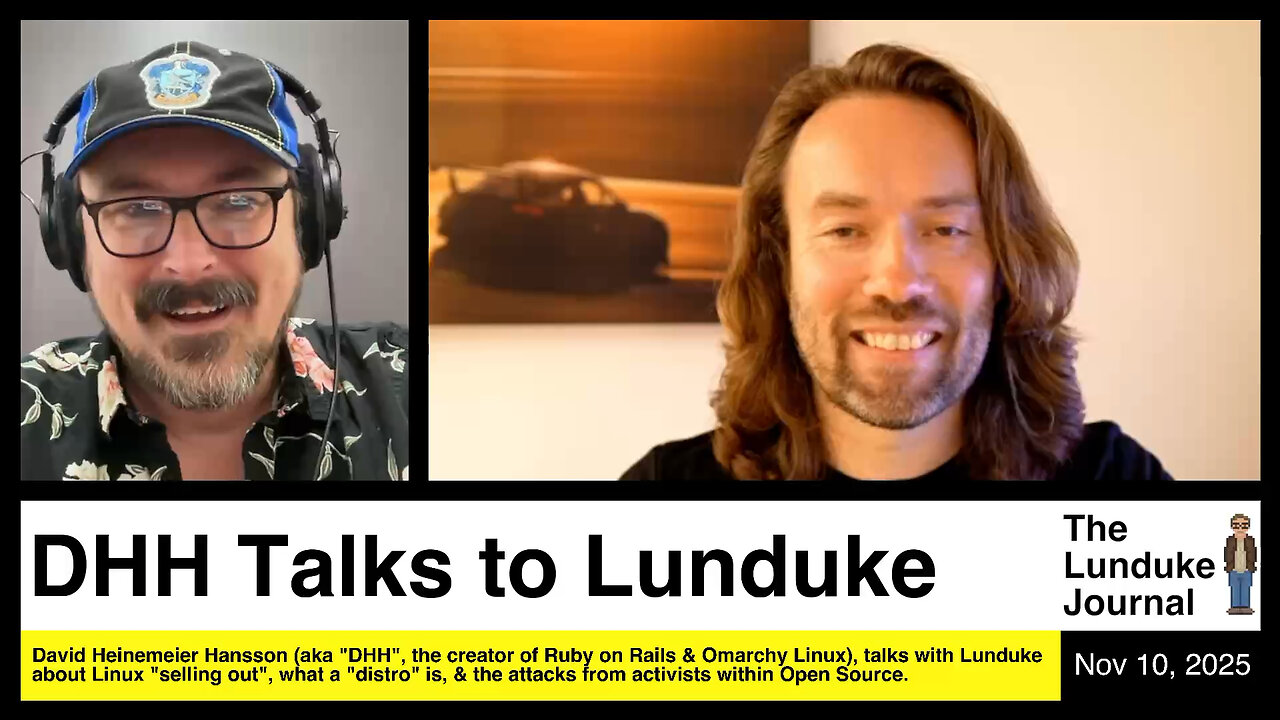 DHH Talks to Lunduke