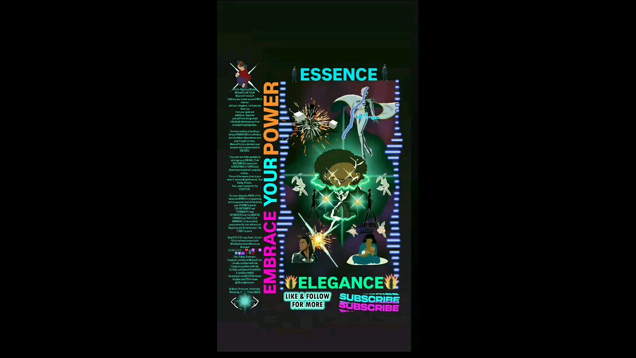 ▪︎ESSENCE AND ELEGANCE/EMBRACE YOUR POWER▪︎