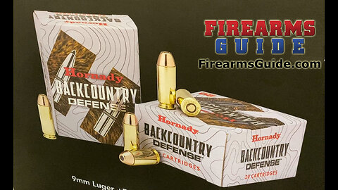 Dangerous Game Handgun Ammo - Backcountry Defense by Hornady