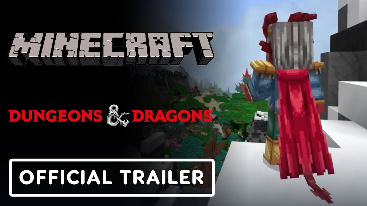 Minecraft x Dungeons & Dragons - Official A New Quest DLC Trailer