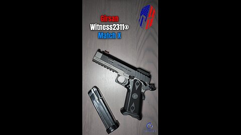 FIRST SHOTS: Girsan Witness2311® Match X #pewpewpew #trending #viralvideo #airsoft #memes #edc
