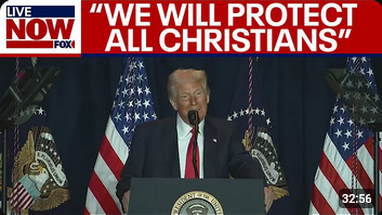 President Trump speaks on religion, hostage release and assassination attempt