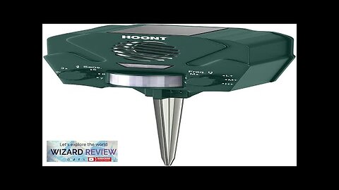 Advanced Motion Activated Solar Powered Ultrasonic with Flashing Strobe O Green Review