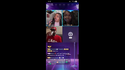 PINK TABLE TALK WITH #LIYAHDADOLL #EBBIMAY GUEST KEVIN TALK ABOUT ACE DROPPED RECEIPTSON TOMI