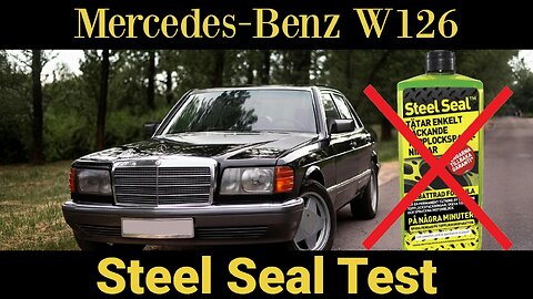 Test Steal Seal sur Mercedes Benz W126❌Fonctionne ou pas? garantie? comercialstq