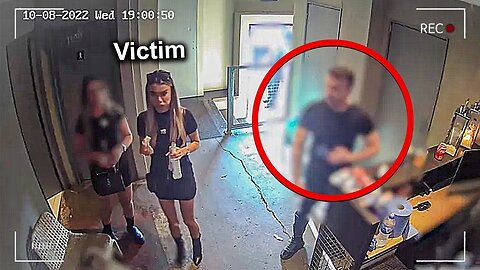 When Killer Don’t Realize He is Being Recorded on CCTV #realcrime #killer #murder #viral