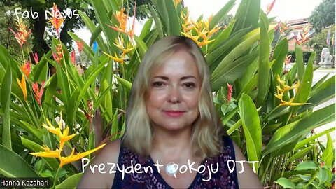 Prezydent pokoju Donald J Trump