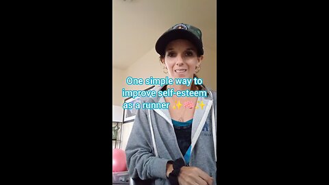 One simple way to improve self-esteem as a runner ✨🧠✨