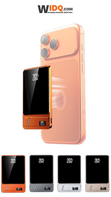 ⚡ Ultra-Slim Magnetic Wireless Power Bank | Pocket Power, Big Energy 🔌