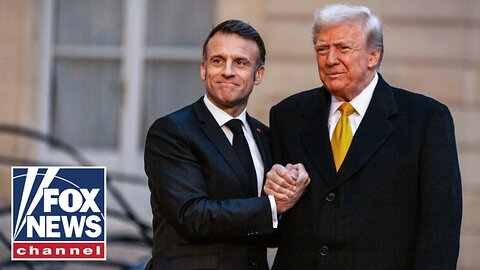 BREAKING NEWS: President Trump holds joint news conference with France's Macron! - 2/24/25