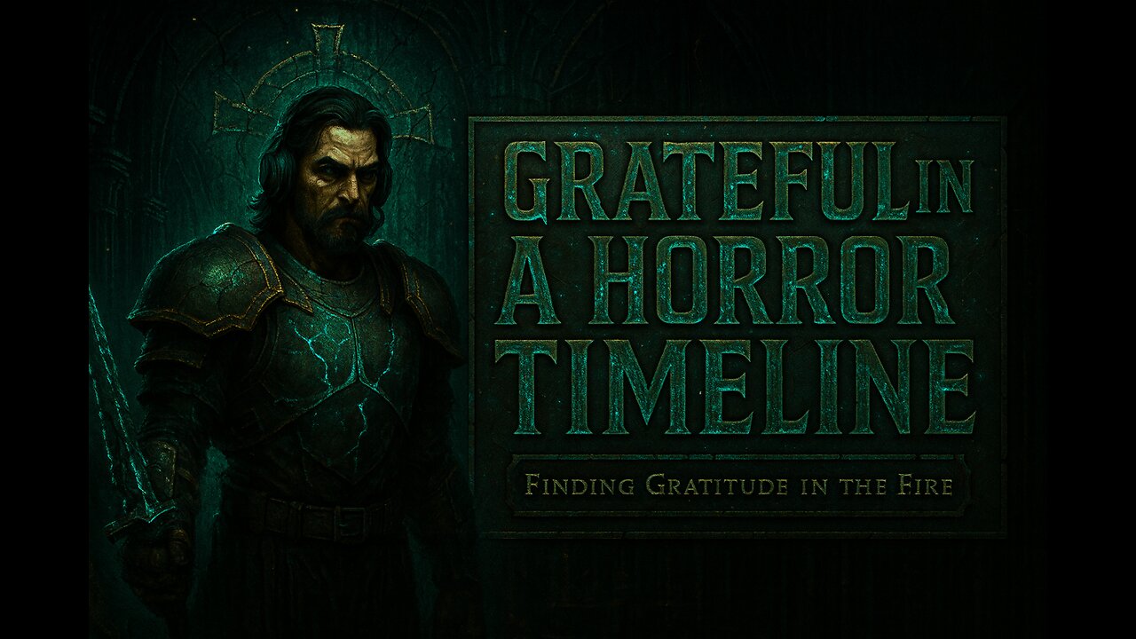 LIVE: Trying to Be Grateful in a Horror Timeline. ⚒ 🗣 🔥