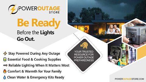 PowerOutageStore | Stay Safe & Prepared for Any Blackout | Essential Power Outage Supplies & Kits
