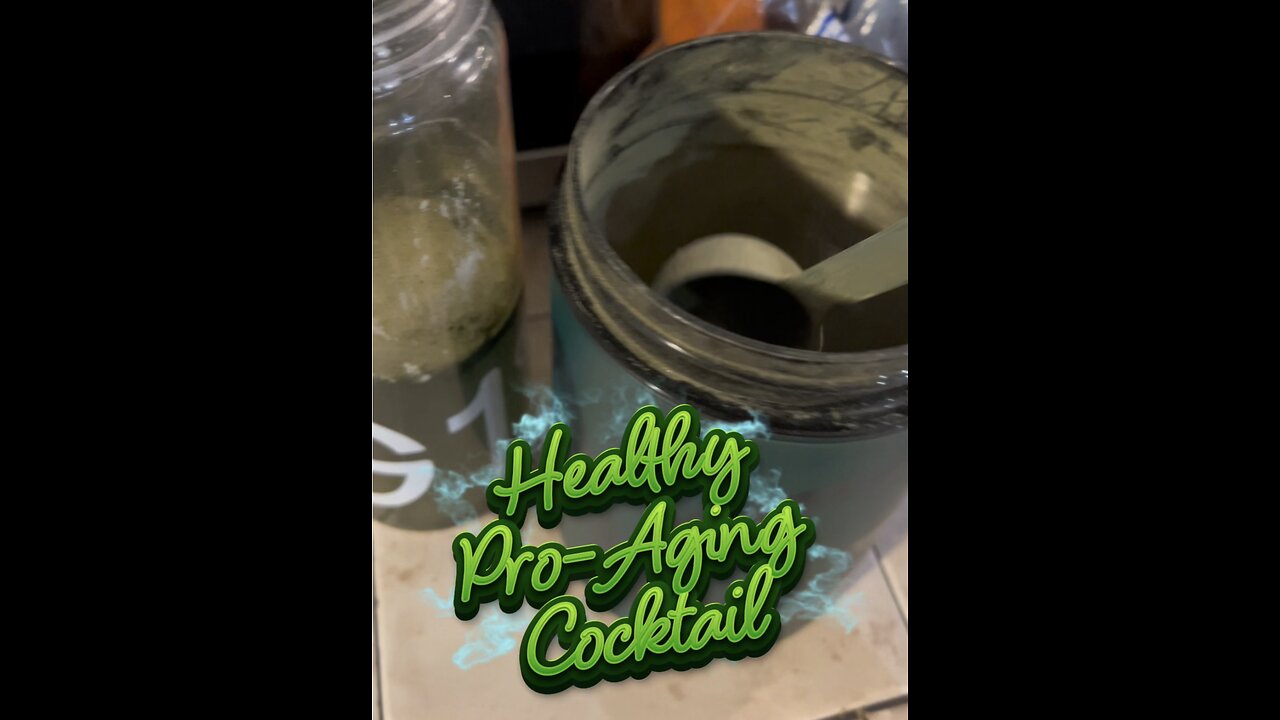 My Healthy Pro-Aging Cocktail🍉🍓You’ve Gotta Try For Yourself! (Links Below)