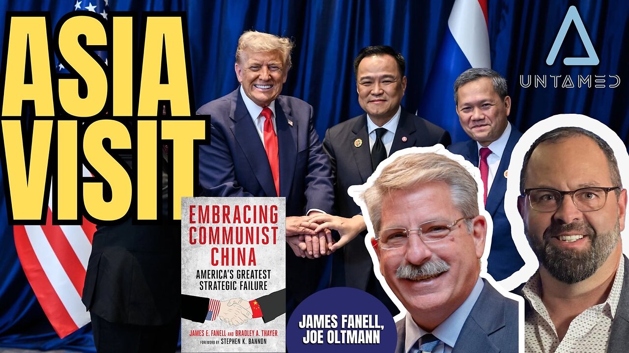Joe Oltmann Untamed | Guest James Fanell | Asia Visit | 10.28.25