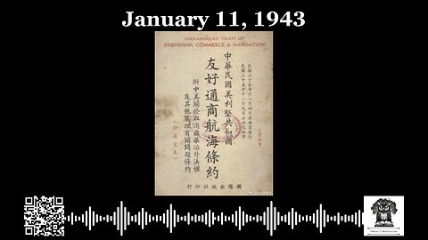 #OnThisDay January 11, 1943: Unequal Rights Reversed