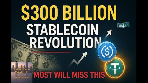 The $300 Billion Stablecoin Revolution Wall Street Is Hiding From You