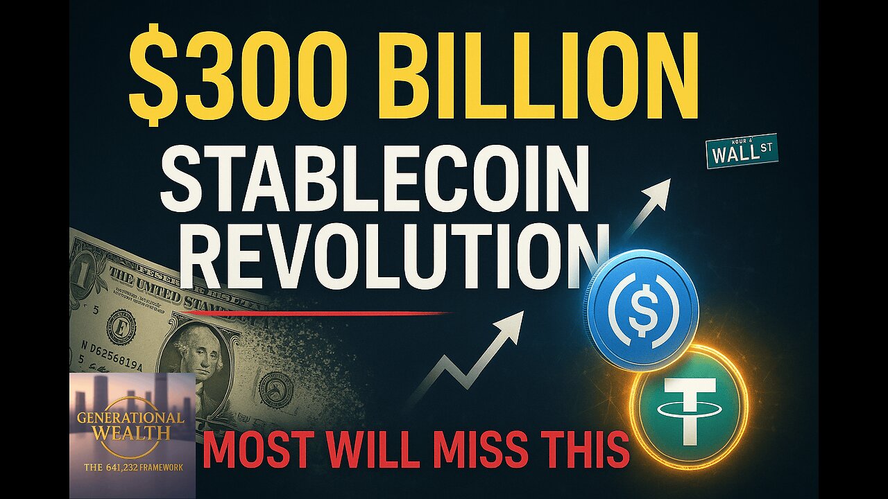 The $300 Billion Stablecoin Revolution Wall Street Is Hiding From You