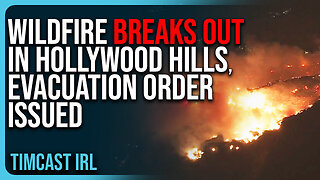 Wildfire BREAKS OUT In Hollywood Hills, Evacuation Order Issued