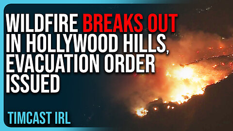 Wildfire BREAKS OUT In Hollywood Hills, Evacuation Order Issued