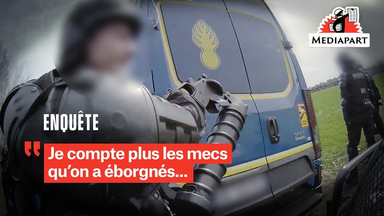 Sainte Soline - Les poulets défoncent les écolos PLP (pue la pisse) sans aucune retenue [Flokossama]