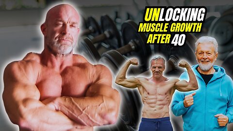 Unlocking Muscle Growth After 40: Peptides, Training & Diet Tips!
