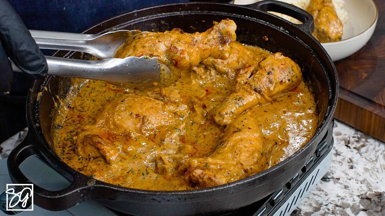 Easy and Creamy Smothered Chicken Dinner#