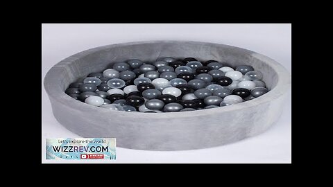 Joy Baby Alexander Grey Round Ball Pit Review