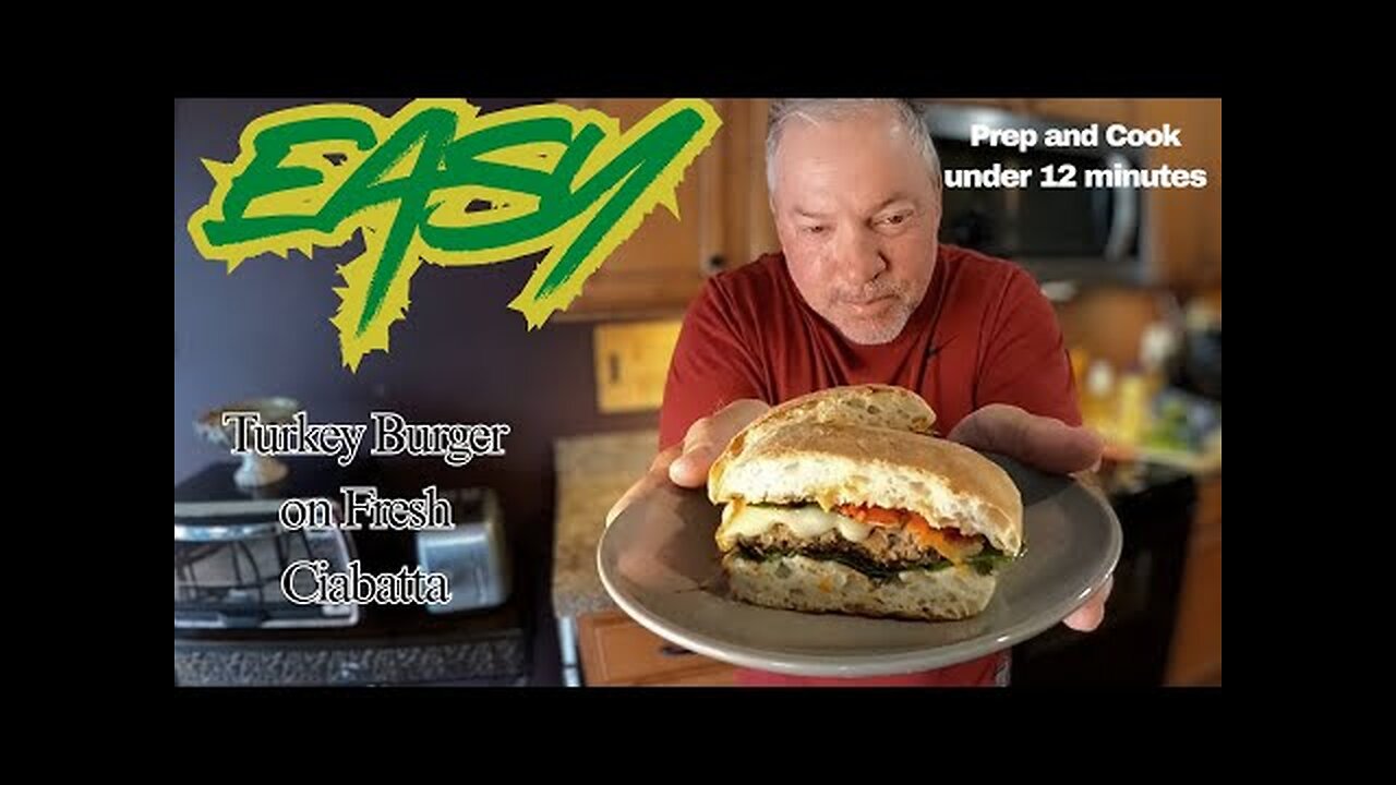 Air Fried Turkey Ciabatta Melt | 13-Minute Healthy Comfort Food Perfection