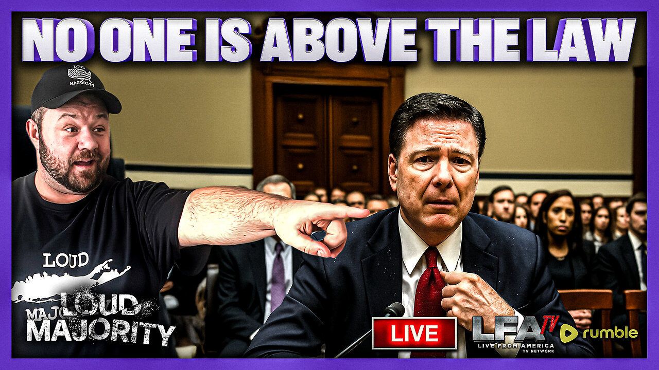 JAMES COMEY INDICTED HAHAHA | LOUD MAJORITY 9.26.25 3PM