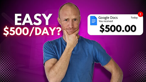 Make Money with Google Docs – Really Easy $500+ Per Day? (Full Details)