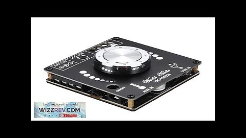 ZK-1002M 100W+100W Bluetooth 5.0 Power Audio Amplifier board Stereo AMP Amplificador Home Review